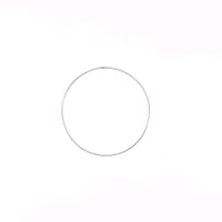 Vaessen Creative Metal para Manualidades- Ø 15cm- 3 mm de Grosor- Aro Atrapasueños- Anillo de Guirnalda para Tapiz de…